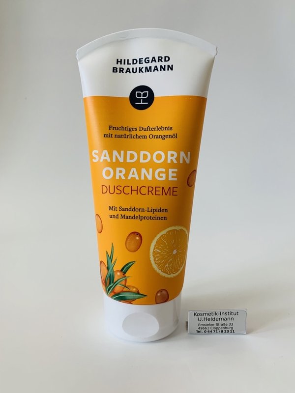 Hildegard Braukmann Duschcreme Sanddorn Orange (200ml)