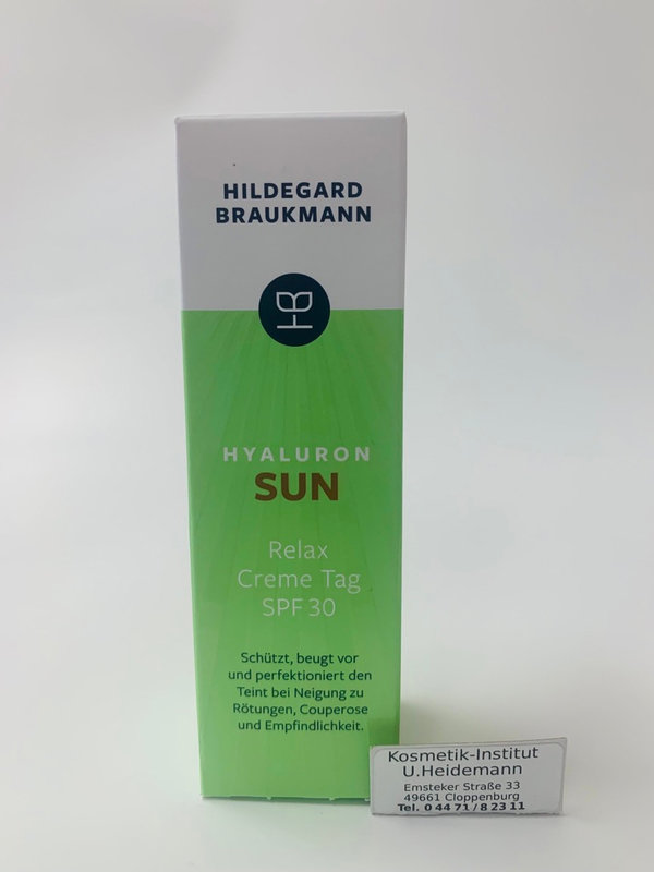 Hildegard Braukmann Hyaluron Sun Relax Tages Creme SPF 30 (50ml)
