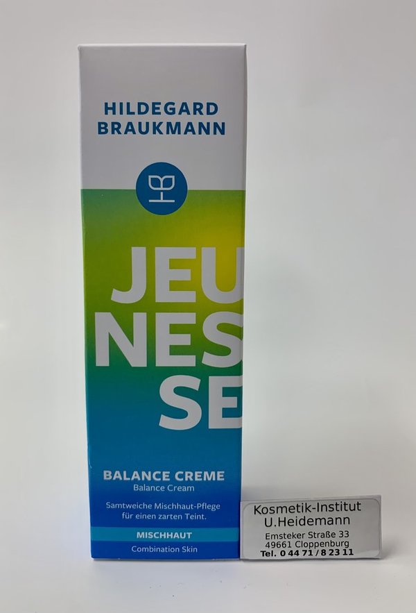 Hildegard Braukmann Jeunesse Balance Creme  (50ml)