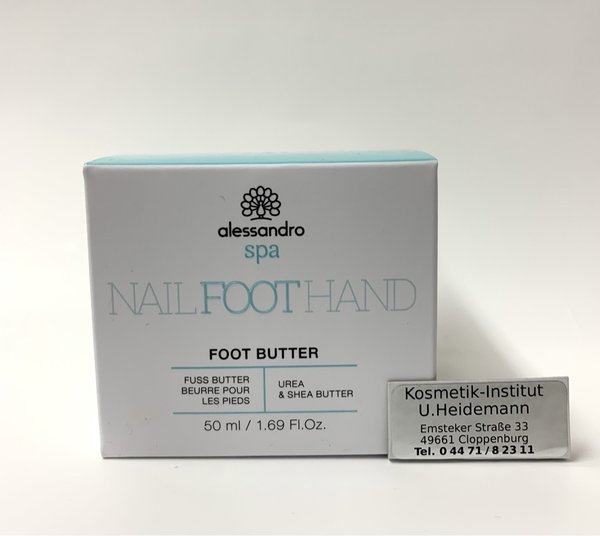 Alessandro Foot Butter (50ml)