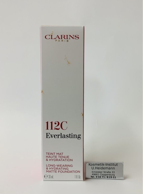 Clarins Everlasting 112C Amber (30ml)