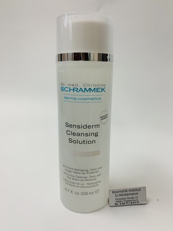 Dr.Christine Schrammek Sensitive Sensiderm Cleansing Solution 200ml
