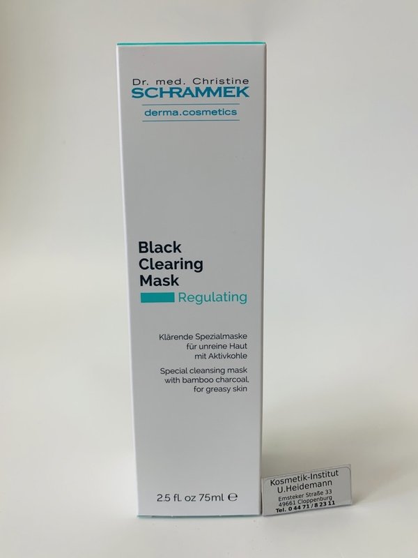 Dr.Christine Schrammek Regulating Black Clearing Mask 75ml