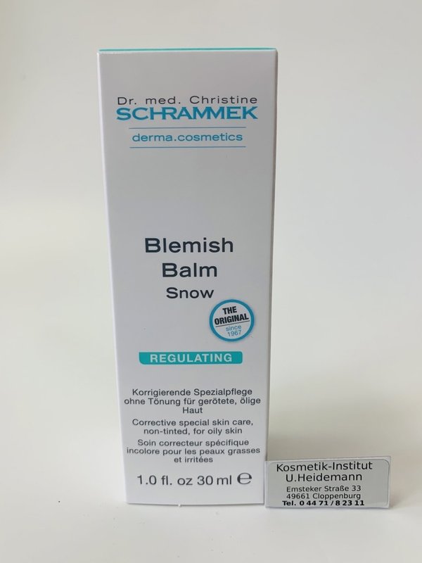 Dr.Christine Schrammek Regulating Blemish Balm Snow alte Verpackung (30ml)