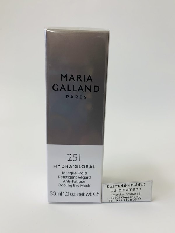 Maria Galland - 251 - Hydra Global Masque Froid - 30 ml