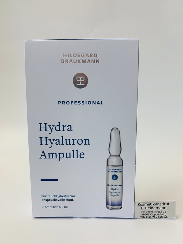 Hildegard Braukmann  Professional Hydra Hyaluron Ampulle (7 Ampullen)