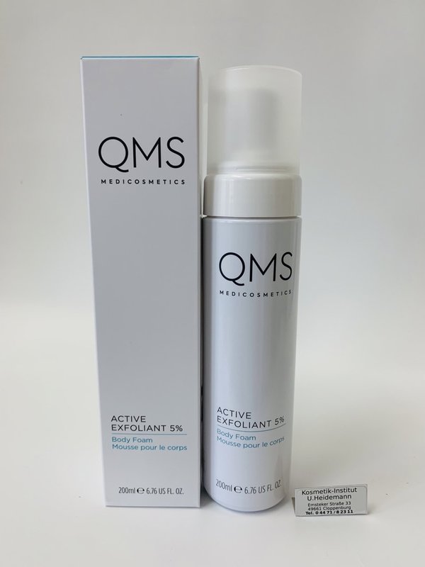 QMS Activ Exfoliant 5%  Body Foam (200ml)