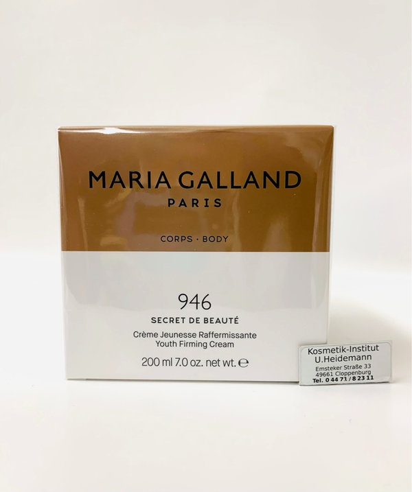 Maria Galland Secret De Beaute Creme Jeunesse Raffermissante -946- 200ml