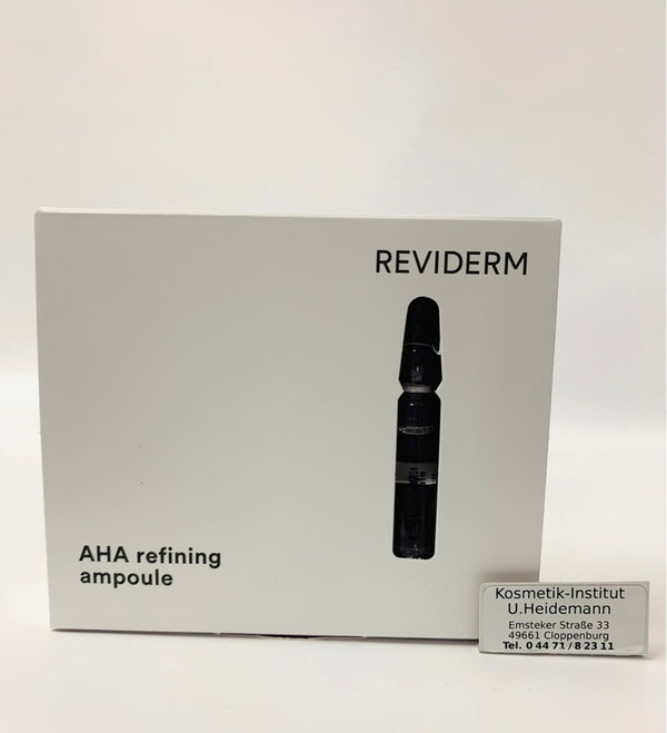 Reviderm AHA Refining Ampoule 3x2ml(1Packung)