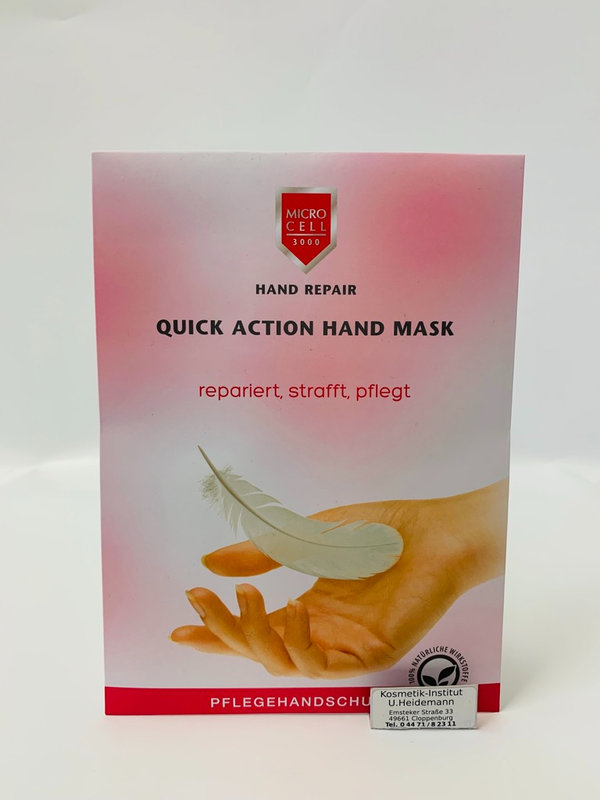 Micro Cell Quick Action Hand Mask Pflegehandschuhe