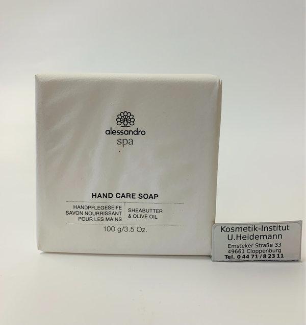 Alessandro Spa Hand Care Soap 100g