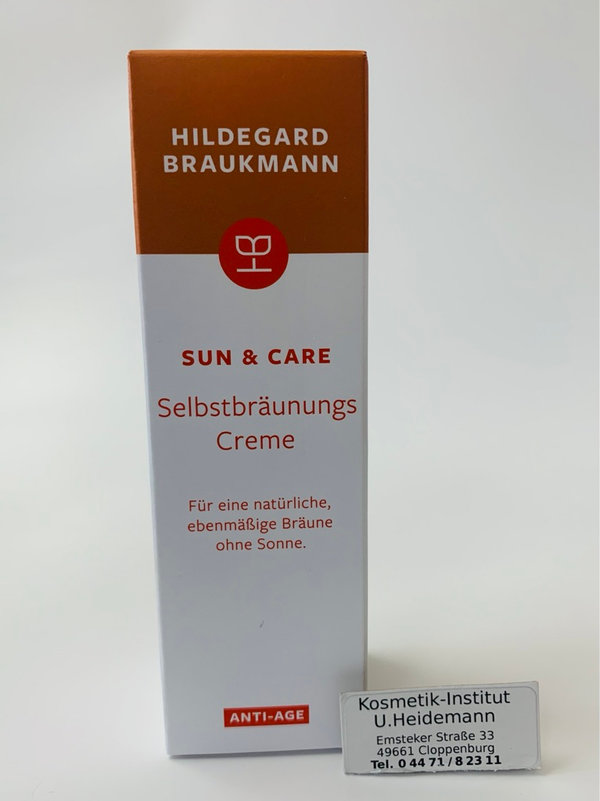 Hildegard Braukmann Sun & Care Selbstbräunungs-Creme  Anti-Age (50ml)