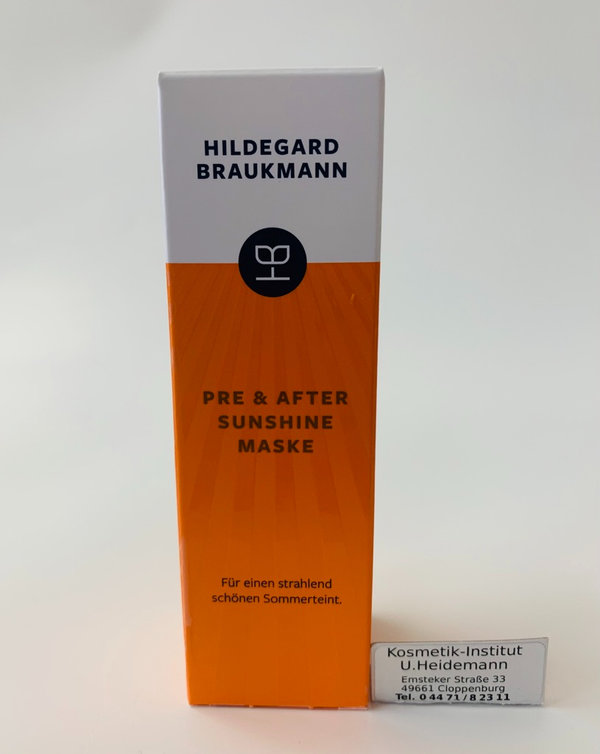 Hildegard Braukmann  Pre & After  Sunshine Maske (50ml)