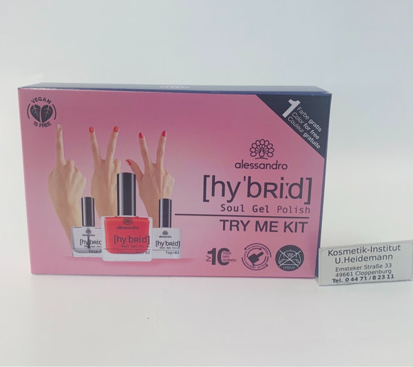 Alessandro Hy'bri:d Try me Kit Classic Red