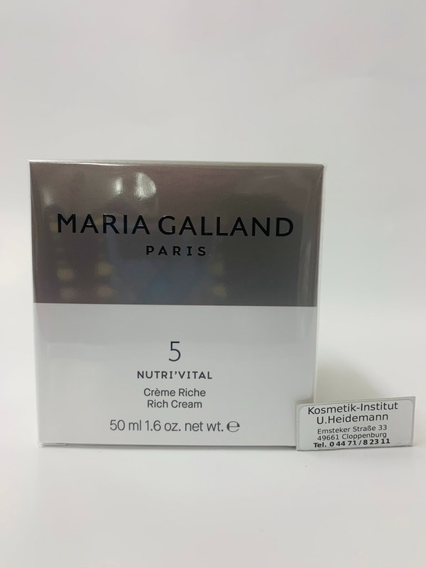 Maria Galland Nutri Vital Creme Riche -5-  50ml