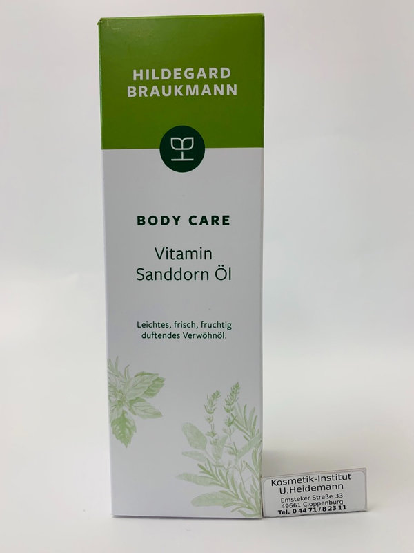 Hildegard Braukmann Vitamin Sanddorn Öl (200ml)
