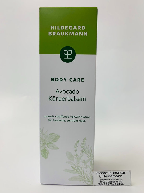 Hildegard Braukmann Avocado Körperbalsam (200ml)
