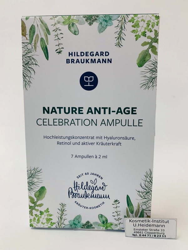 Hildegard Braukmann  Nature Anti-Age Celebration Ampulle (7 Stück)