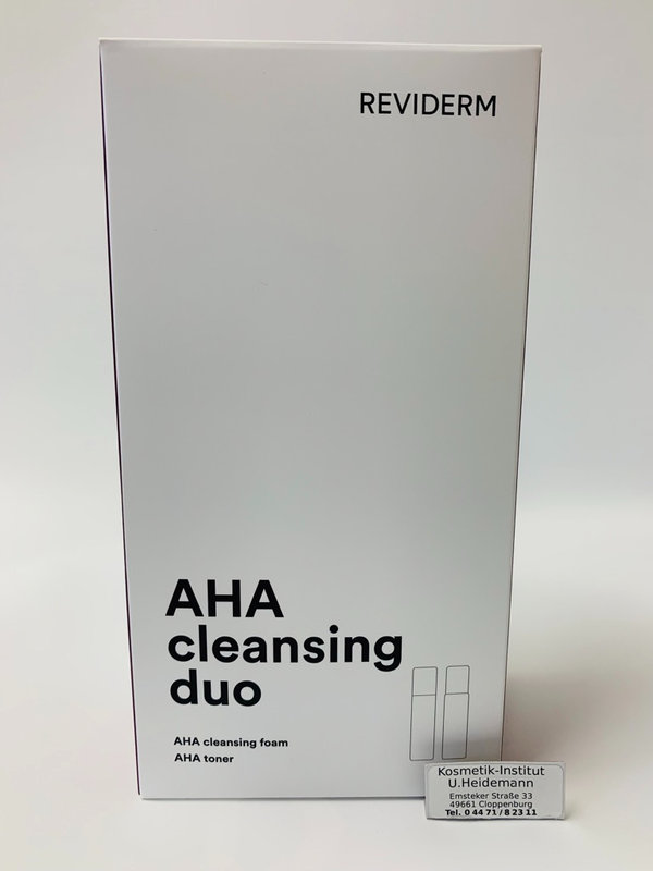 Reviderm AHA Cleansing Duo Cleansing Foam und Toner (2x200ml)