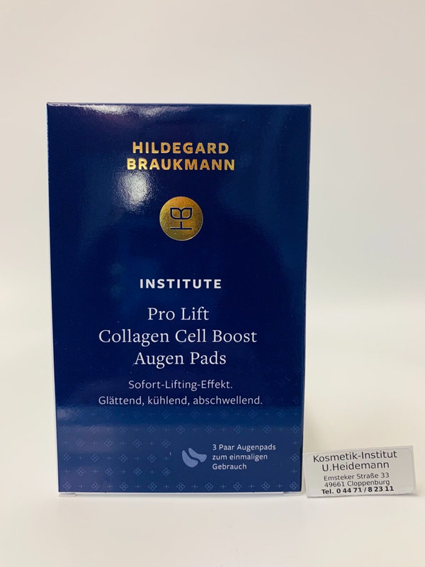 Hildegard Braukmann Institut Pro Lift  Collagen Cell Boost Augen Pads (3 Paar)