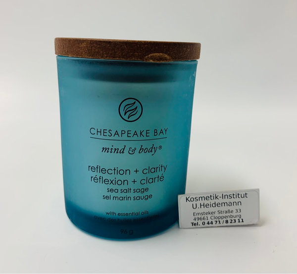 Chesapeake Bay Reflection + Clarity Sea Salt (96g)