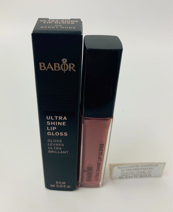 Babor Ultra Shine Lip Gloss Nr.02 Berry Nude (6,5ml)