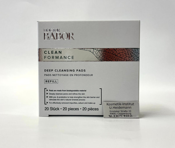 Doctor Babor Clean Formance Deep Cleansing Pads (20Stück)